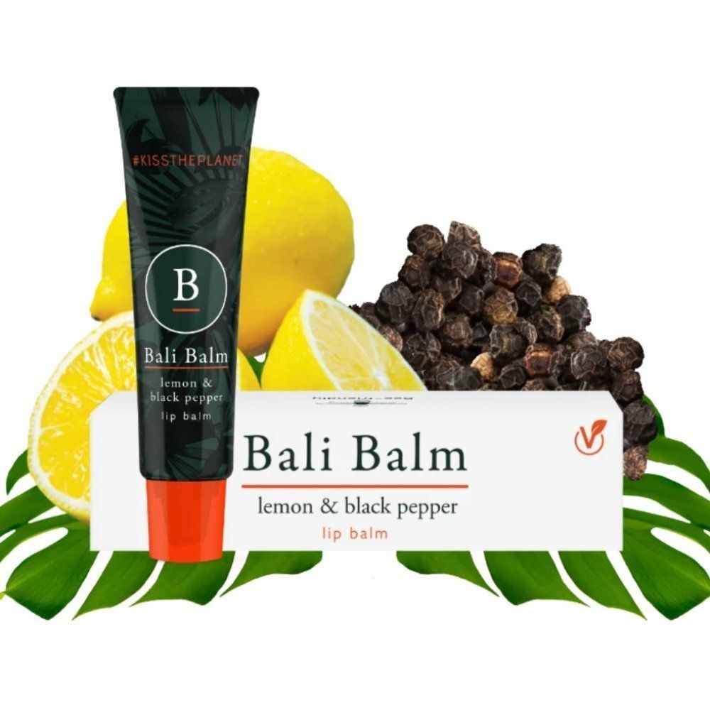 NIB Bali Balm Lemon & Black Pepper Lip Balm